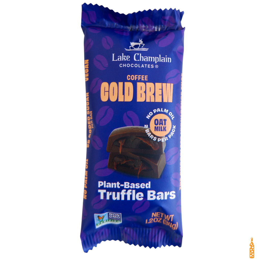 Lake Champlain Chocolates - Plant-Based Coffee Cold Brew Truffle Bar (1.2 oz)