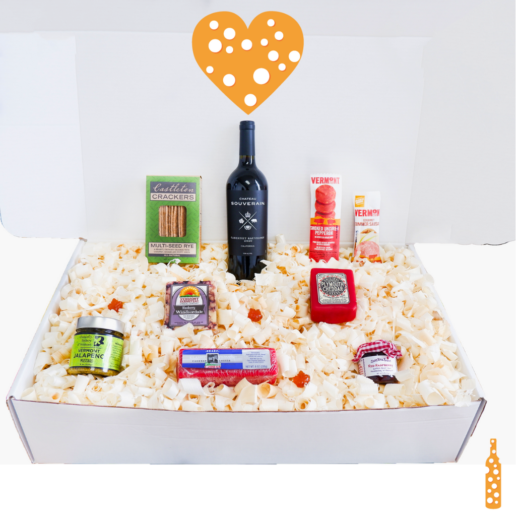 Build Your Own Cheese & Wine Gift Box