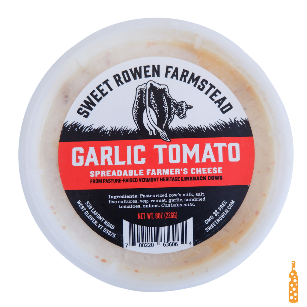 Sweet Rowen Garlic Tomato Farmer's Cheese (8 oz)