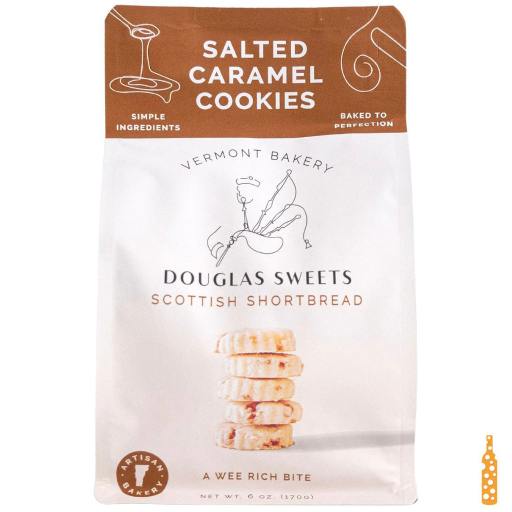 Douglas Sweets Salted Caramel Scottish Shortbread Cookies (6oz)