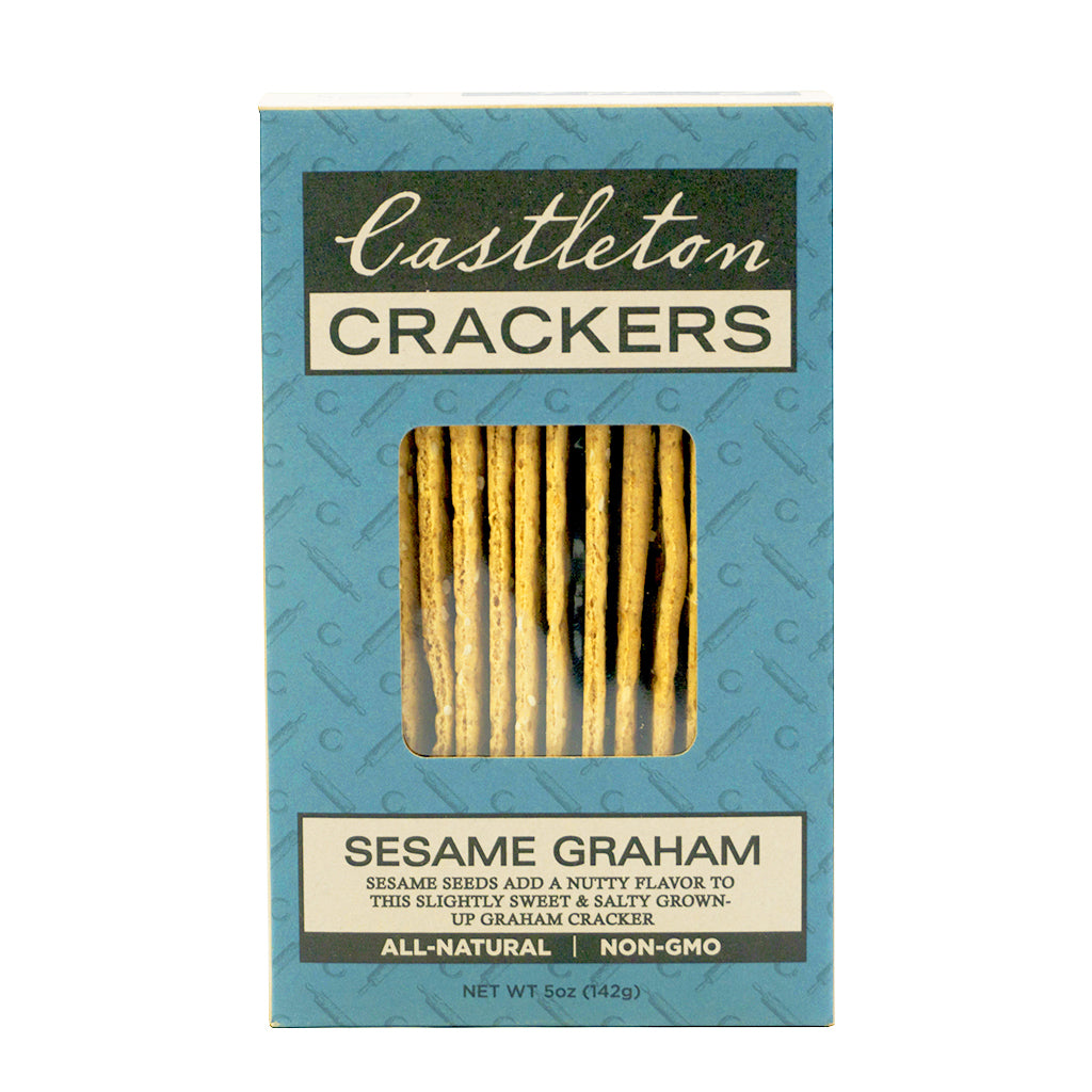 Castleton Crackers Sesame Graham (5 oz)