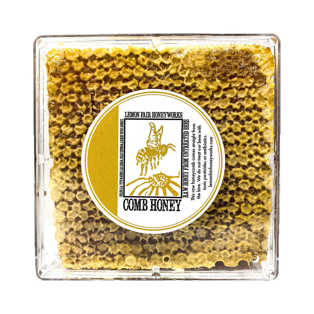 Lemon Fair Raw Comb Honey (Large)